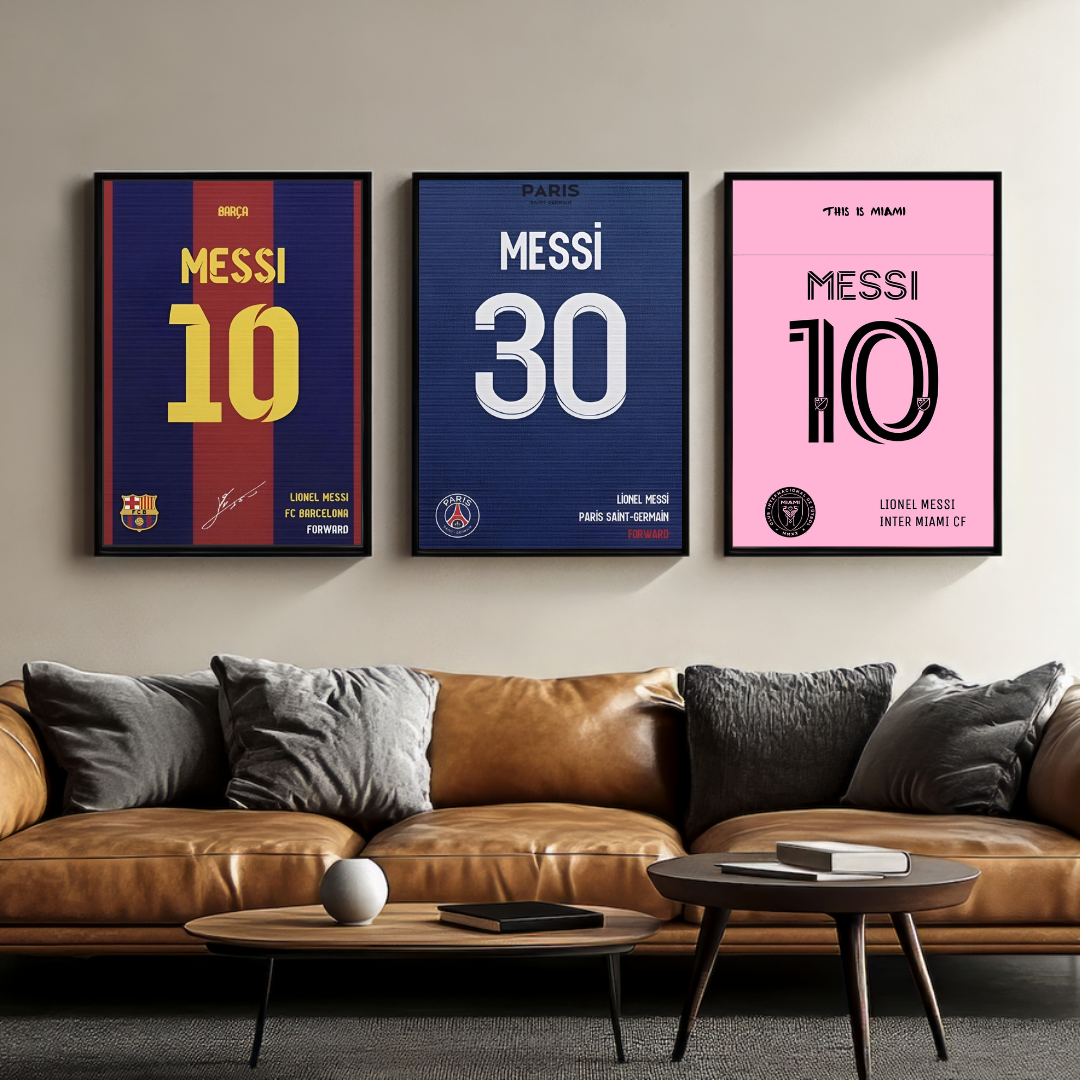 Messi set of 3