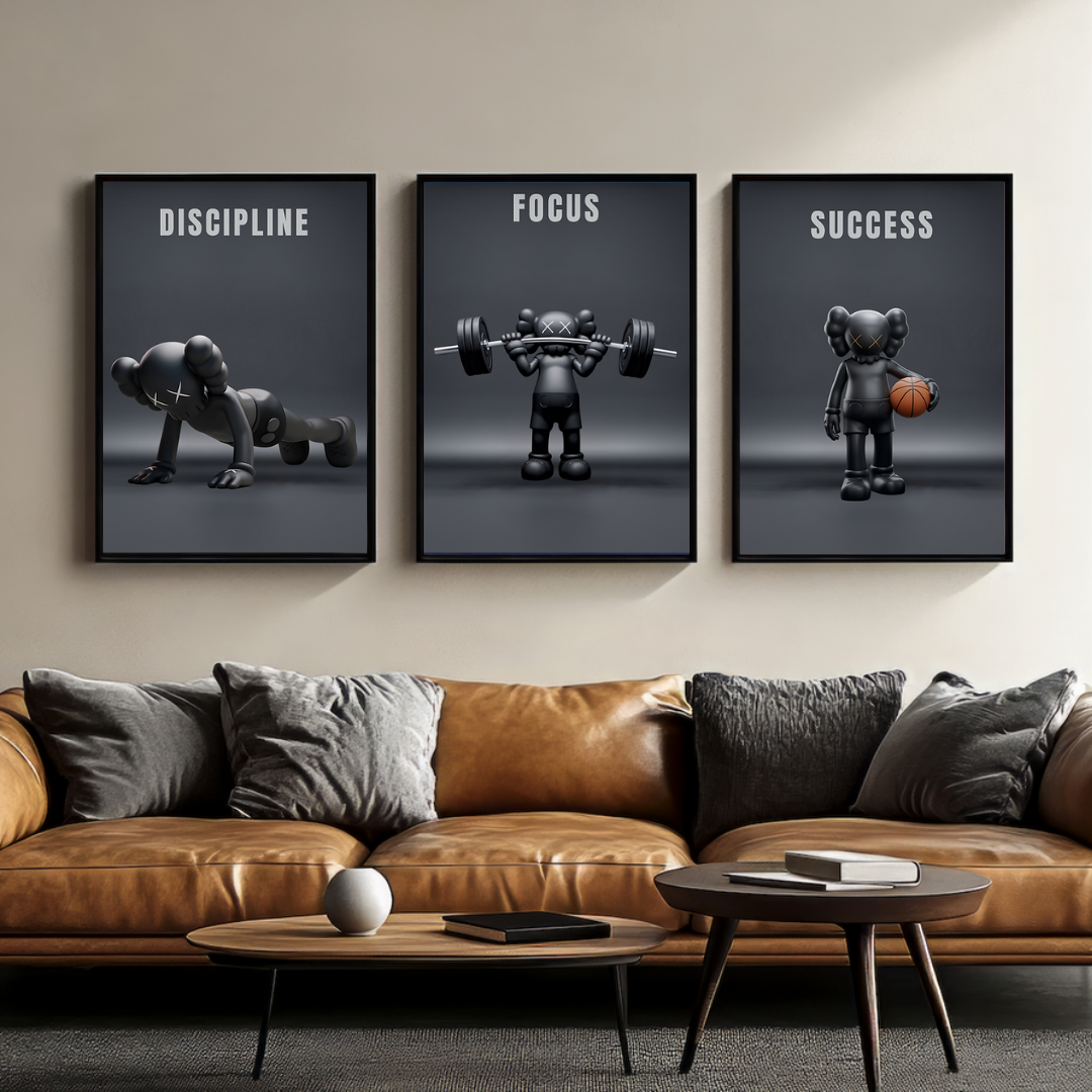 KAWS Set of 3