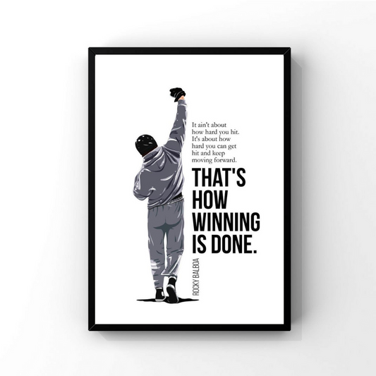 That's How Winning is Done
