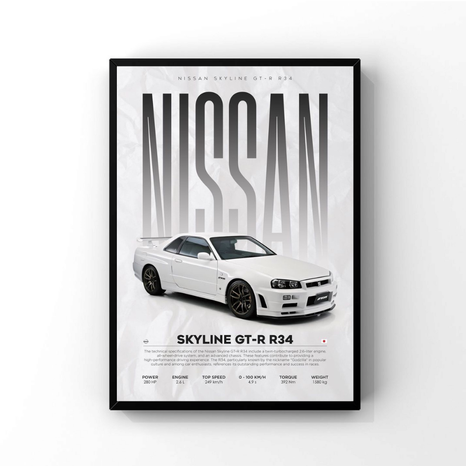 Nissan Skyline GT-R-R34