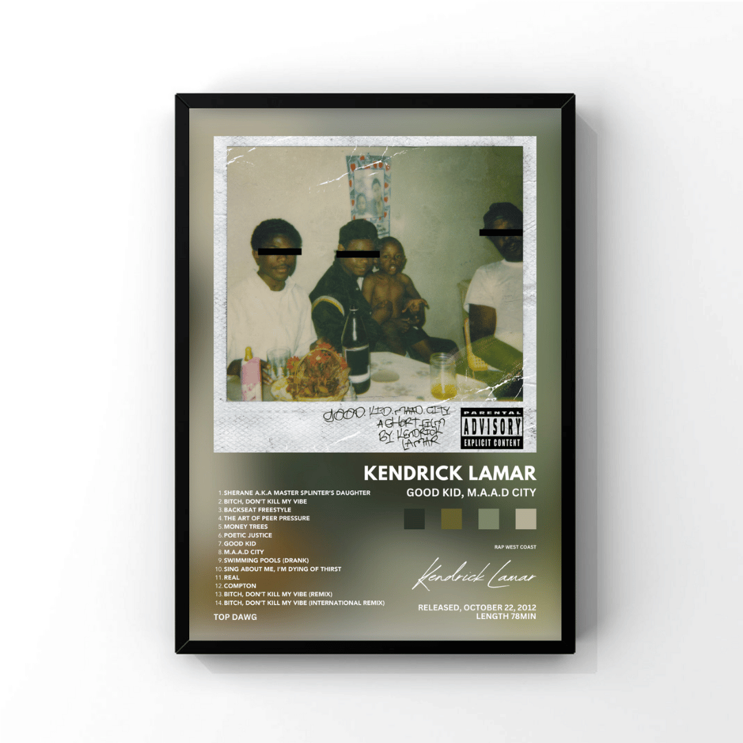 Kendrick Lamar 'Good Kid, m.A.A.d City'