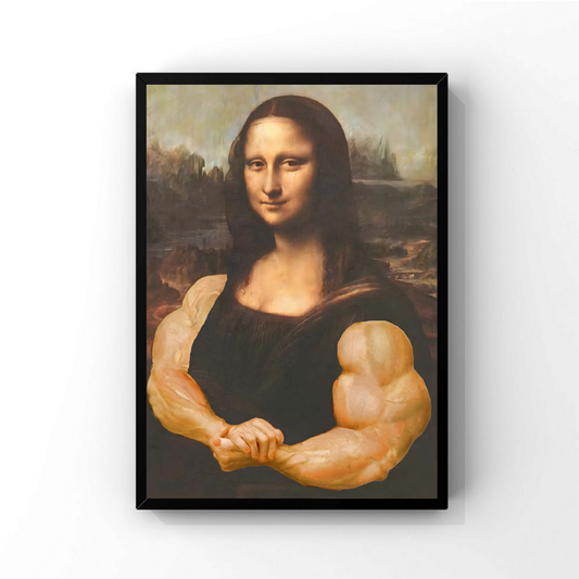 Muscular Mona Lisa